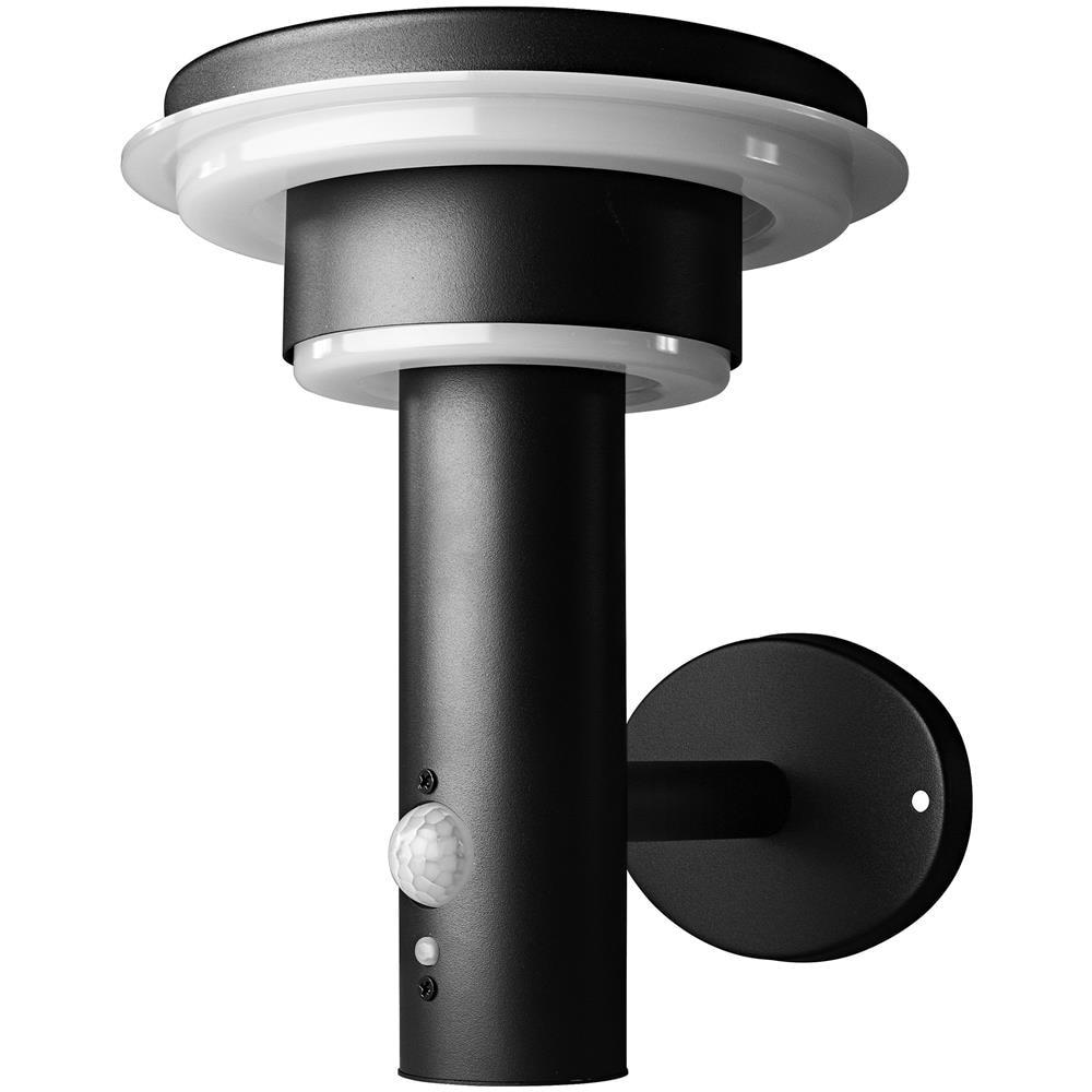 Ledvance Applique Da Esterno Endura Solar Wall Doppio Cerchio 6 W = 600lm Nero - Foto 2