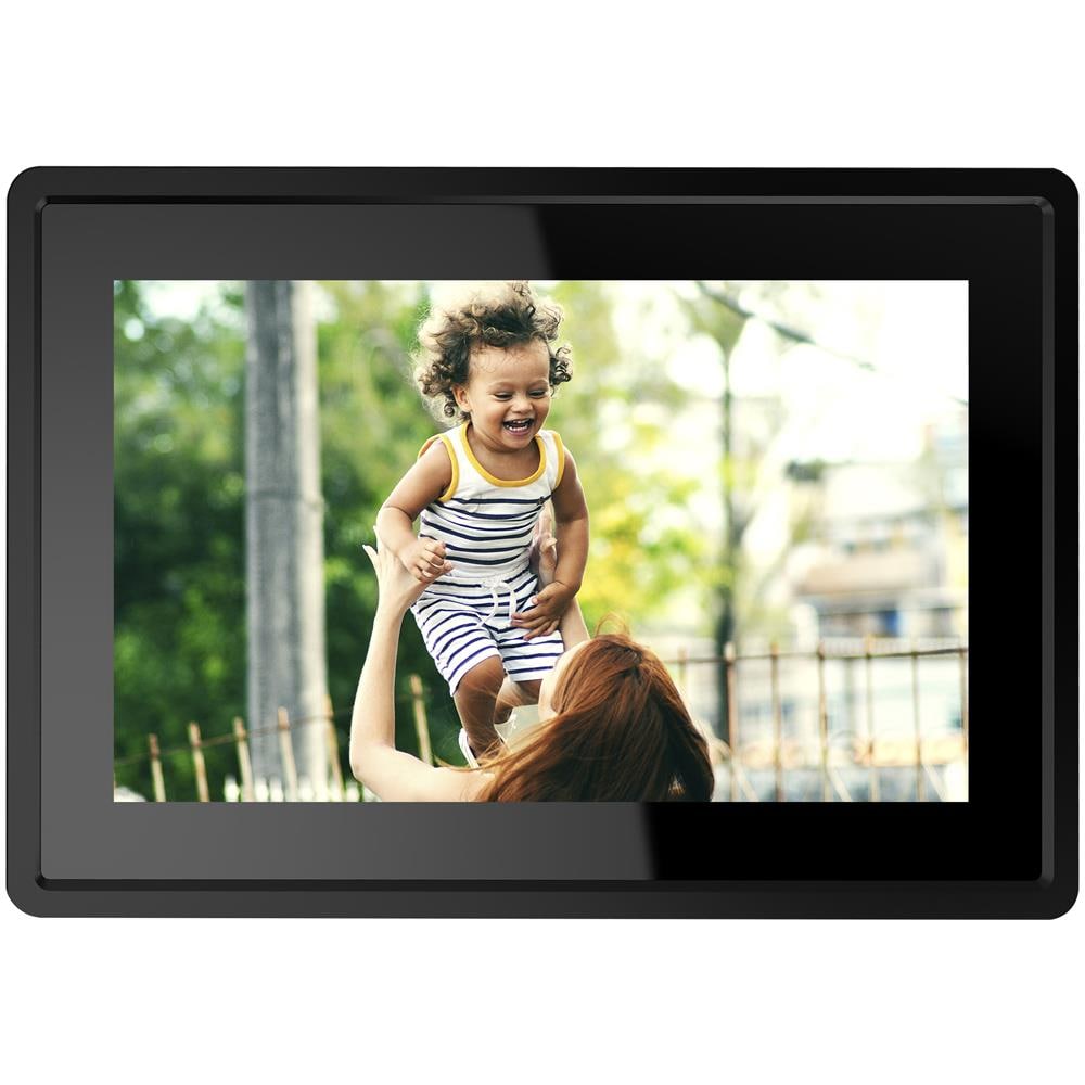 Denver PFF-1021BLACK cornice per foto digitali Nero 25,6 cm (10.1") Touch screen Wi-Fi - Foto 1