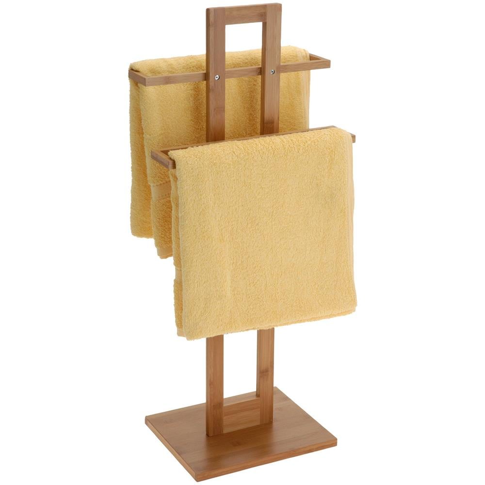 Porta Asciugamani Da Bagno Bambus, 2 Spalle - Foto 2