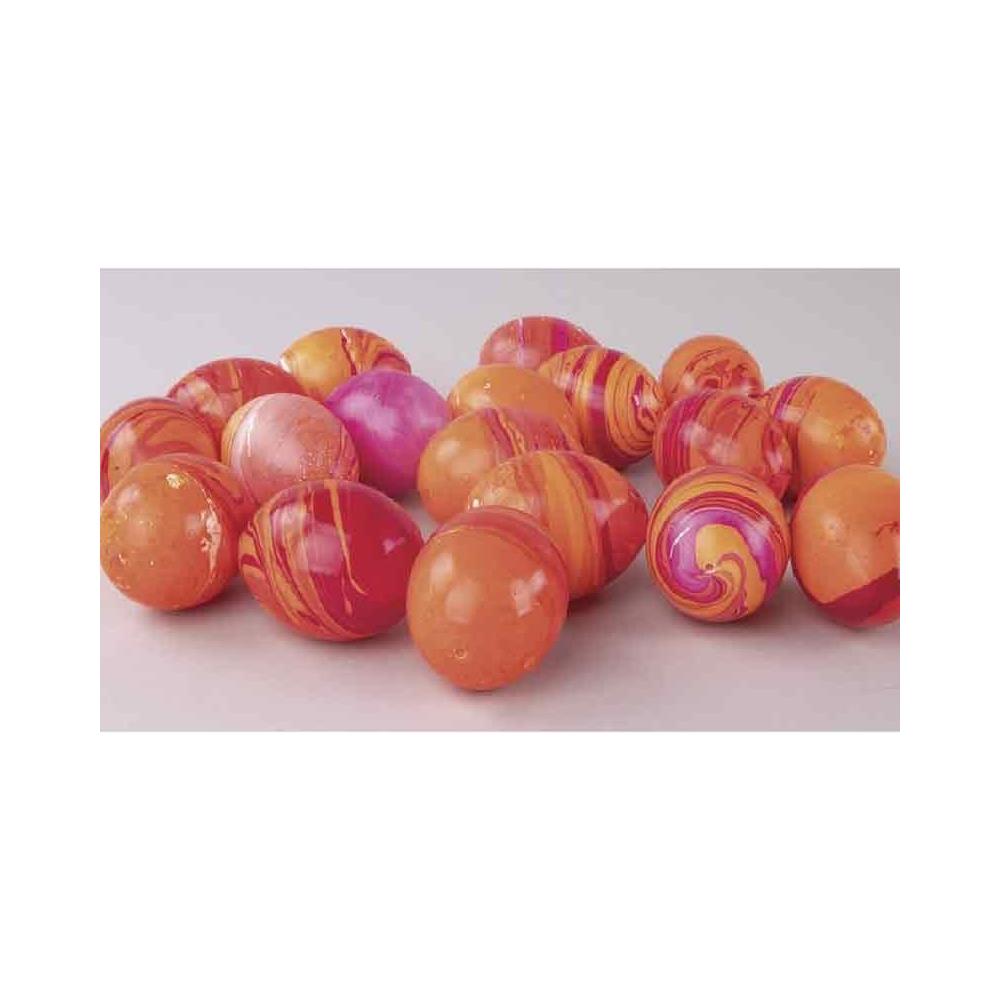 Kit Marbed 24 Uova In Plastica Bianca + 3 Vasi - Foto 1