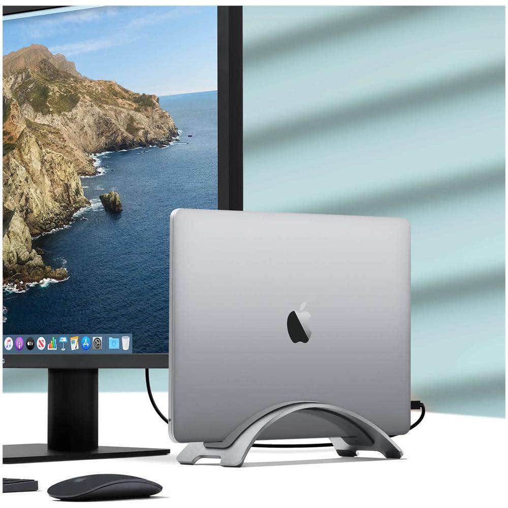 Supporto Da Tavolo Verticale Per Macbook Alluminio Twelve South Bookarc - Foto 5