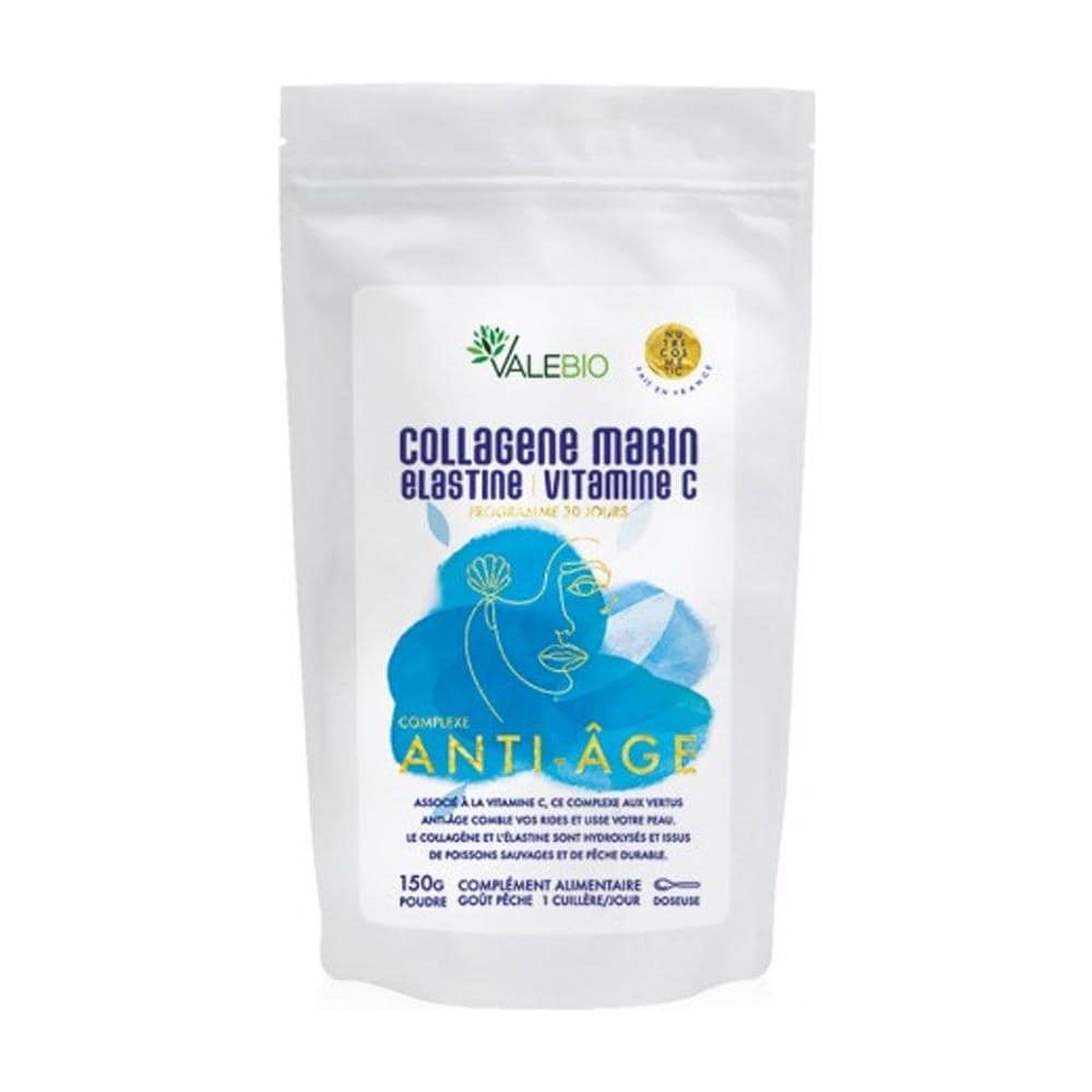 Collagène Marin Elastine Vitamina C 150g Complesso Anti-age - Foto 1