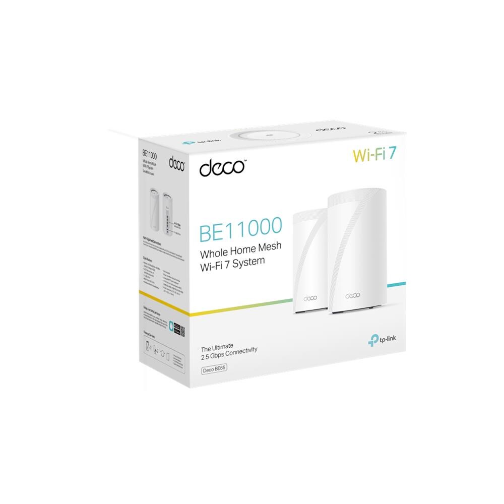 Sistema Deco BE65 Tri-band 2,4 GHz / 5 GHz / 6 GHz Wi-Fi 7 4 Interno Colore Bianco - Foto 4