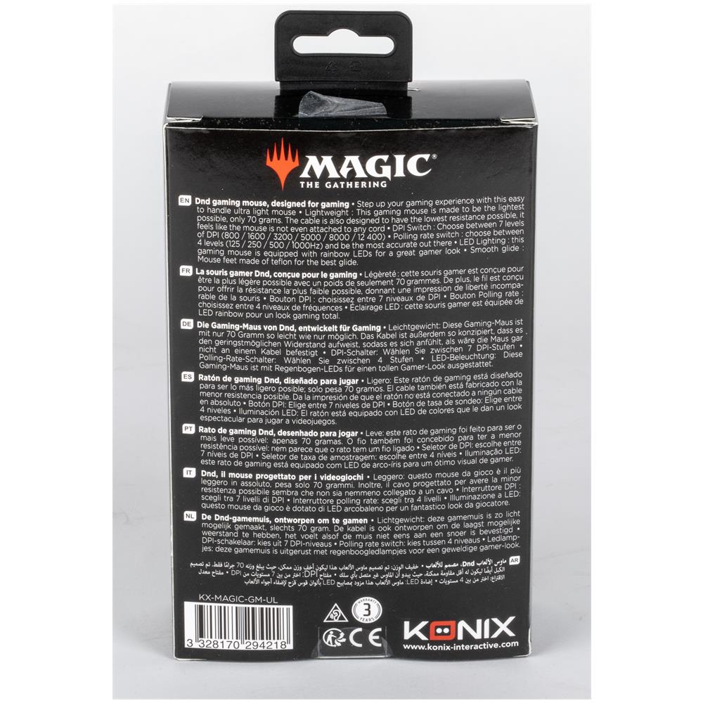 KX MAGIC ULTRA LIGHT mouse Ambidestro USB tipo A Ottico 12400 DPI - Foto 11
