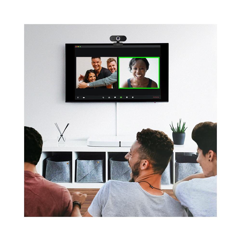 UA0371 webcam 3 MP 1920 x 1080 Pixel USB 2.0 Nero, Argento - Foto 6