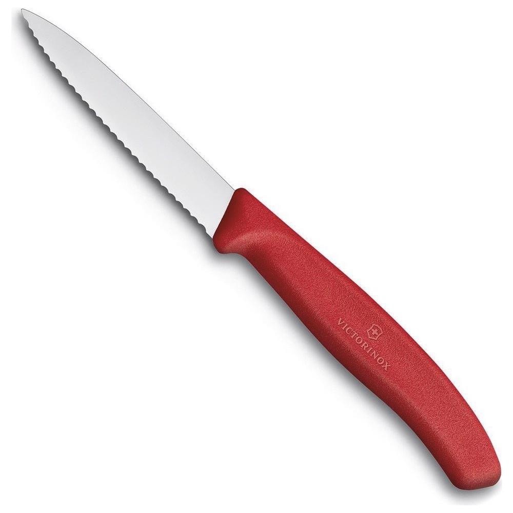 Spelucchino ondulato manico rosso 10 cm - Foto 5