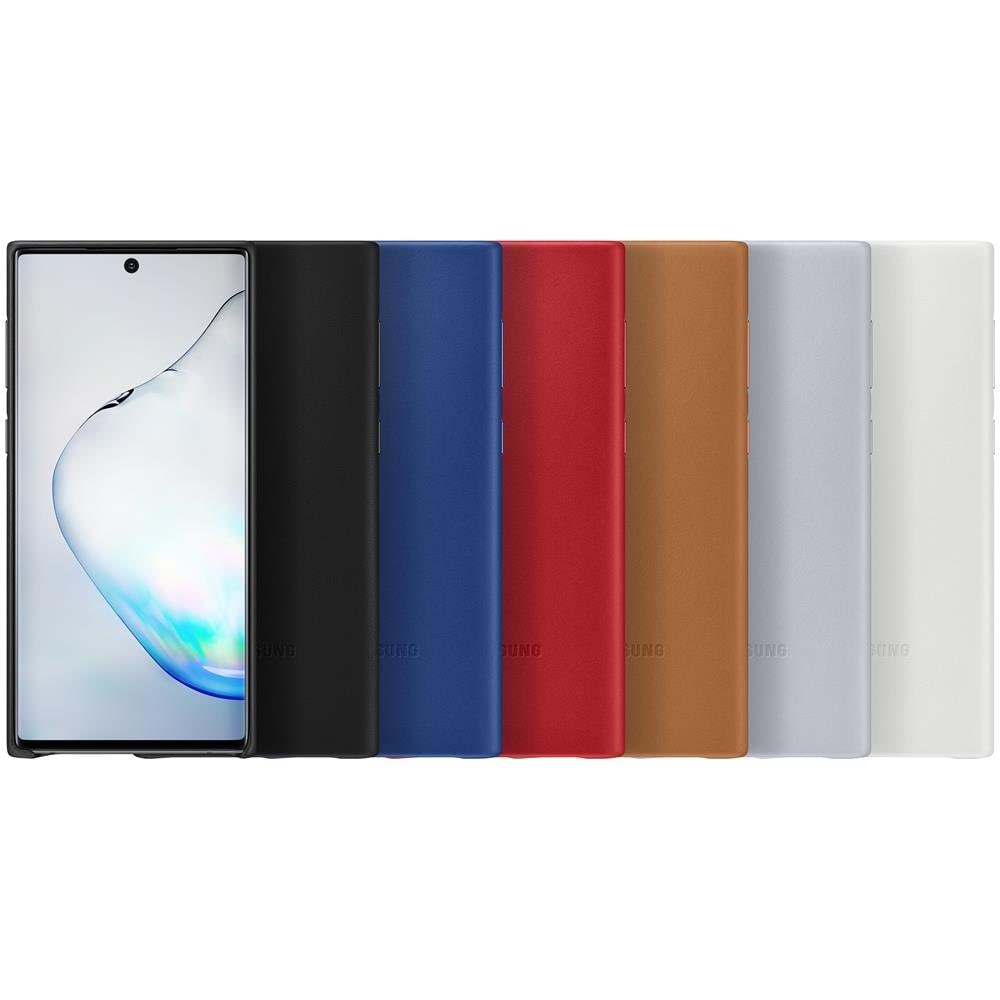 Leather Cover Gray Note 10 - Foto 2