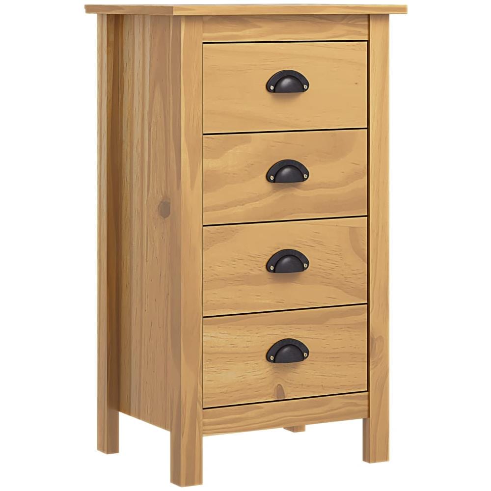 Credenza Hill 46x35x80 cm Legno Massello di Pino - Foto 1