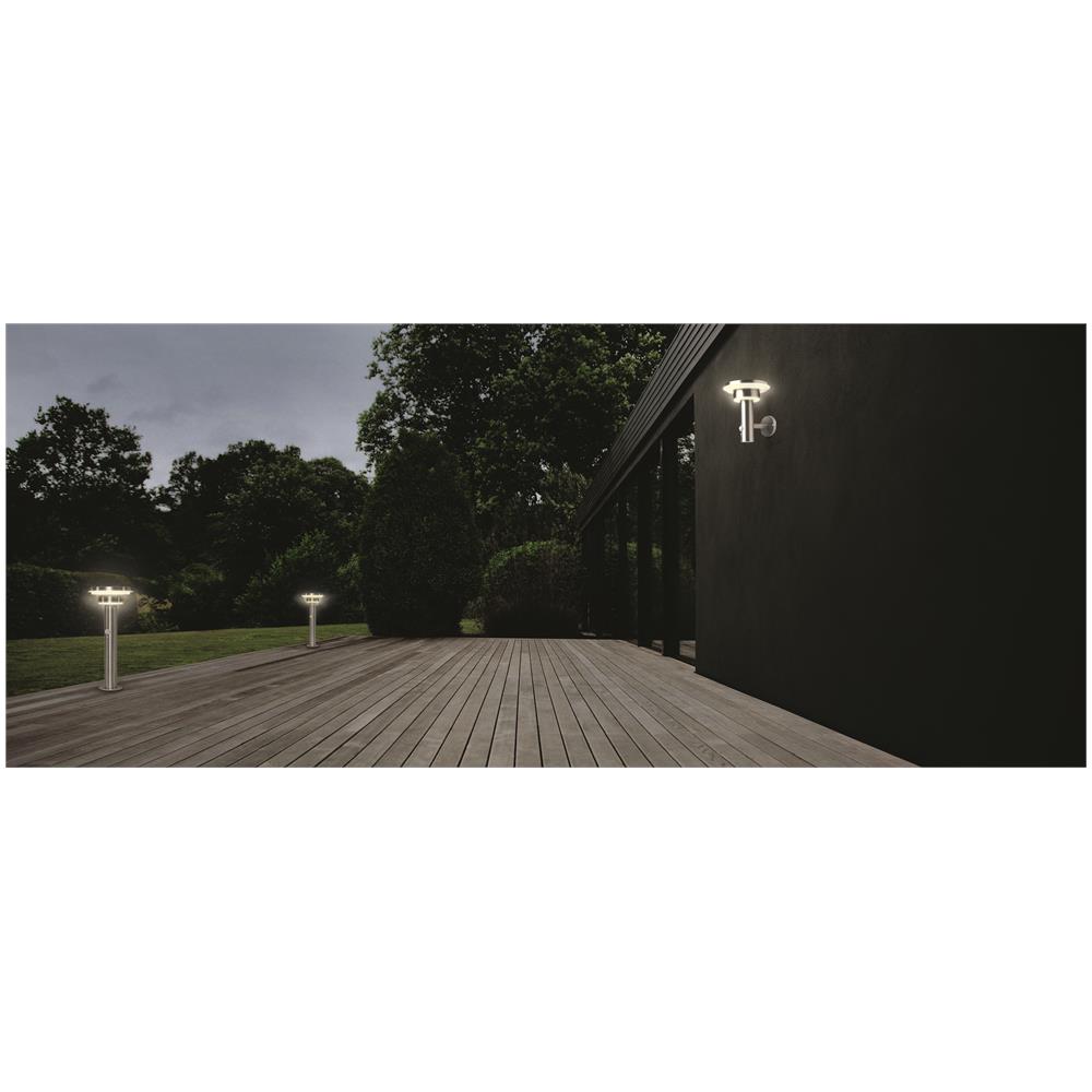 Paletto Da Esterno Ledvance Endura Solar Doppio Cerchio 40 Cm 6 W = 600lm Acciaio - Foto 7