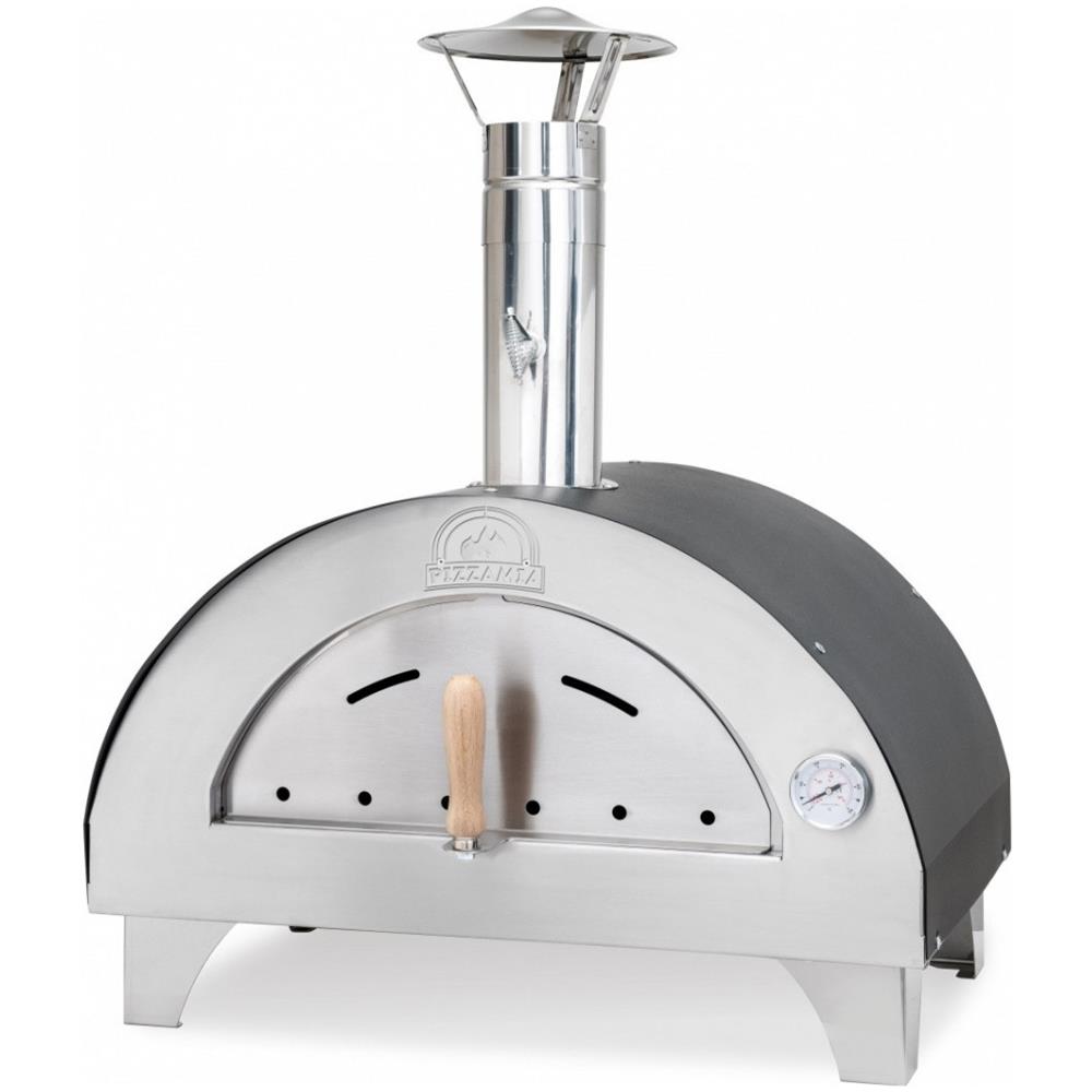 PIZZA MIA - Forno Pizza A Legna Hermes 55x40 Cm Tetto Antracite - ePRICE