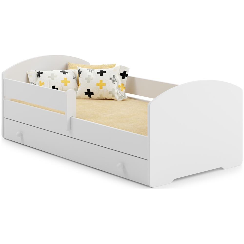 Letto Per Bambini Luk 160x80 Cassetto E Una Ringhiera+ Materasso E Giroletto - Foto 1