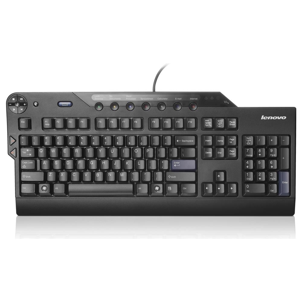 Tastiera Connessione USB Layout Belga / Francese Nera - Foto 1