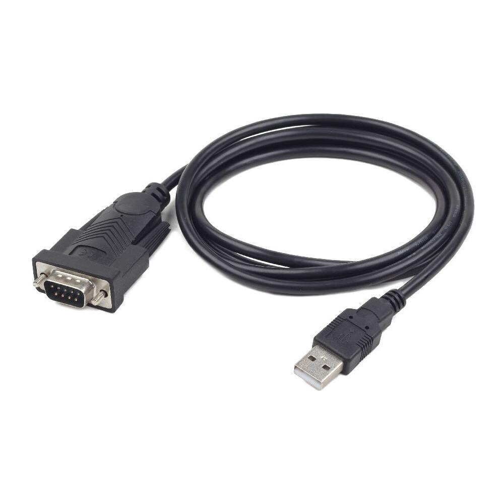 UAS-DB9M-02 USB 2.0 DB9M Nero cavo di interfaccia e adattatore - Foto 2