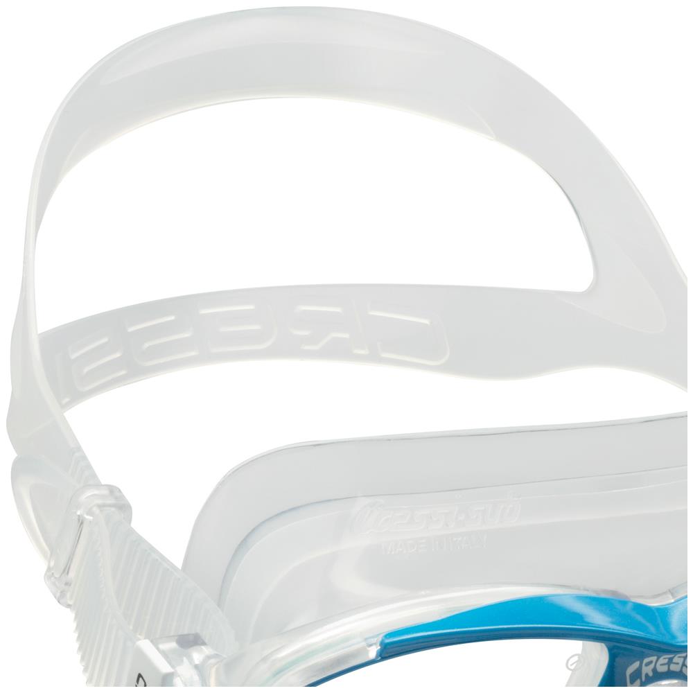 Maschera Perla Trasparente Trasparente / blu - Foto 2