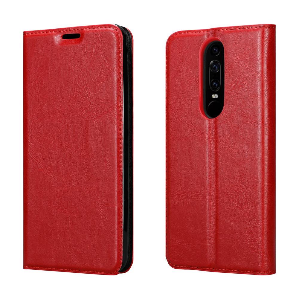 Custodia Compatibile Con Huawei Mate Rs In Rosso Mela - Coperchio Protettiva Con Chiusura Magnetica, Funzione Stand E Tasca Per Le Carte - Foto 8