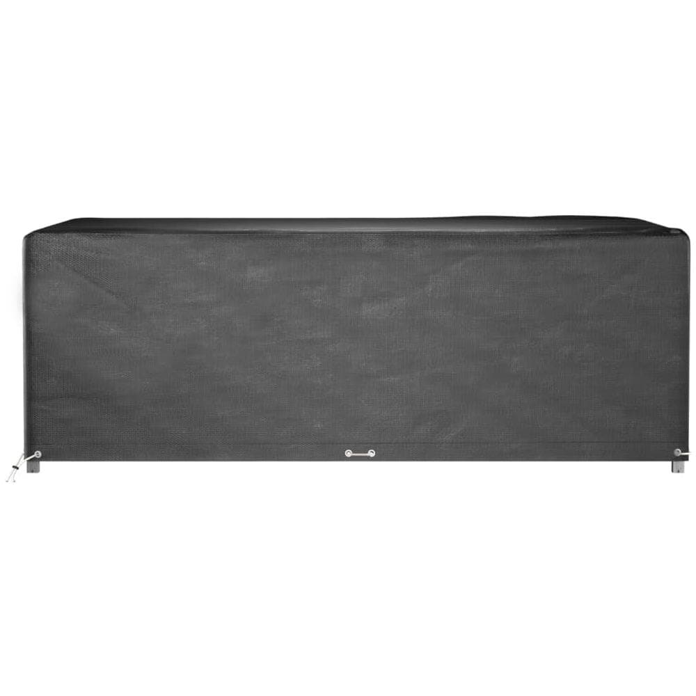 Copri Mobili Giardino 2pz 12occhielli 270x180x90cm Rettangolare - Foto 3