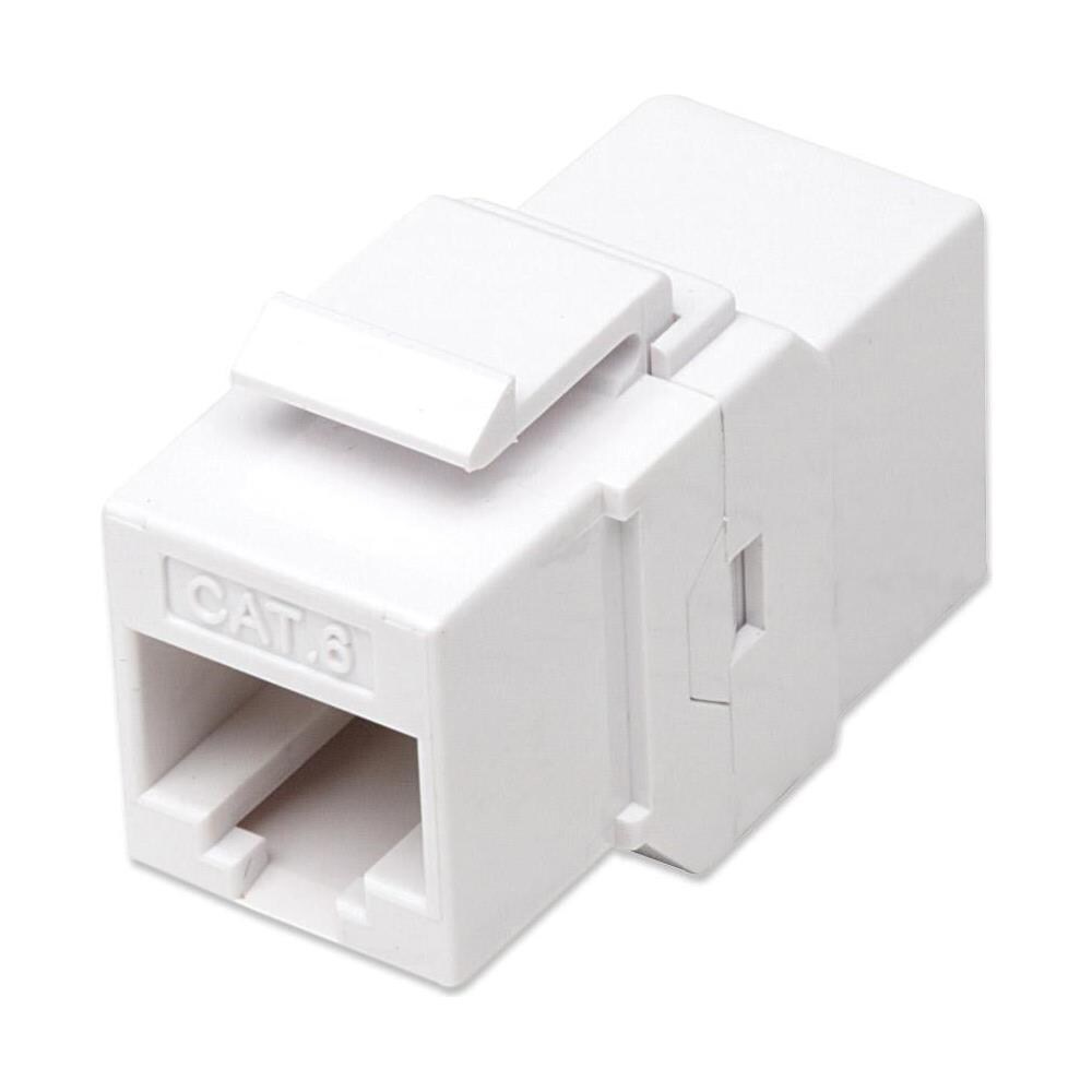Accoppiatore Keystone Rj45 F /F Cat. 6 UTP Colore Bianco - Foto 1