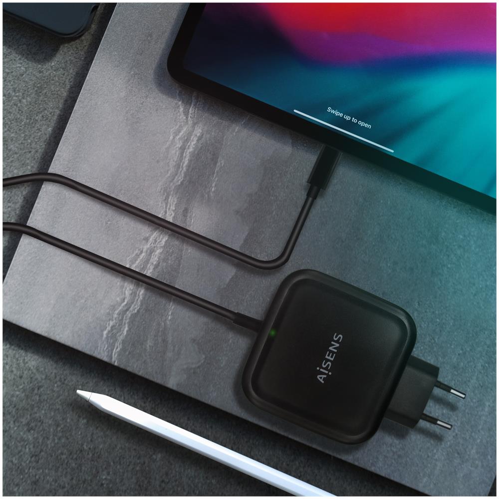 ASCH-1PD65WL-BK Caricabatterie per dispositivi mobili Fotocamera, Telefono cellulare, Smartphone, Tablet Nero AC Interno - Foto 4