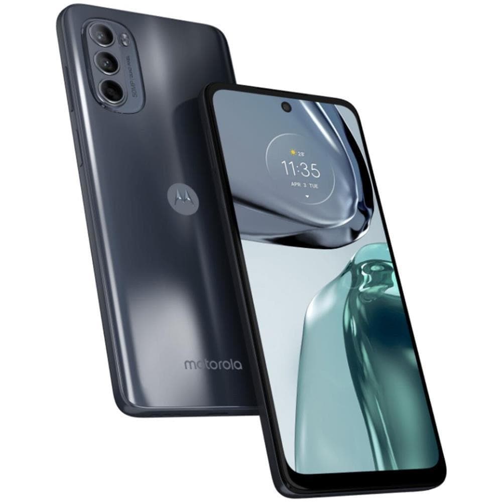 Moto G62 5G 128GB 6GB Ram Display 6.5" Full HD+ Dual Sim Slot Micro SD Fot. 50 Mpx Android Midnight Grey - Foto 1