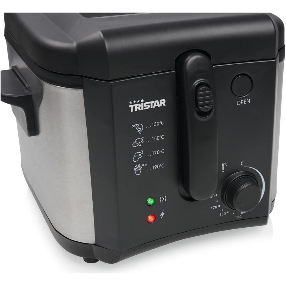 Friggitrice ad olio 25 Lt 1600 W colore Nero FR-6878 - Foto 2