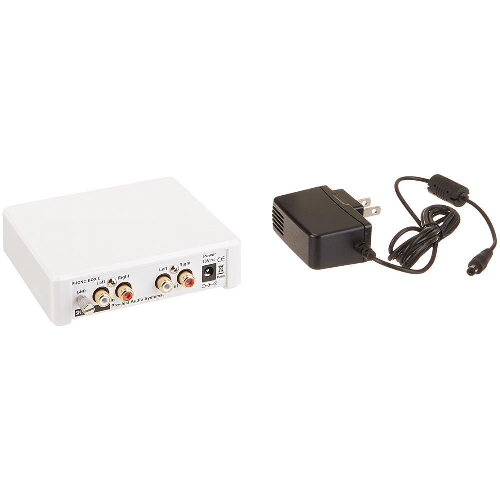 Preamplificatore Phono Box E per Giradischi E Aux Colore Bianco - Foto 4