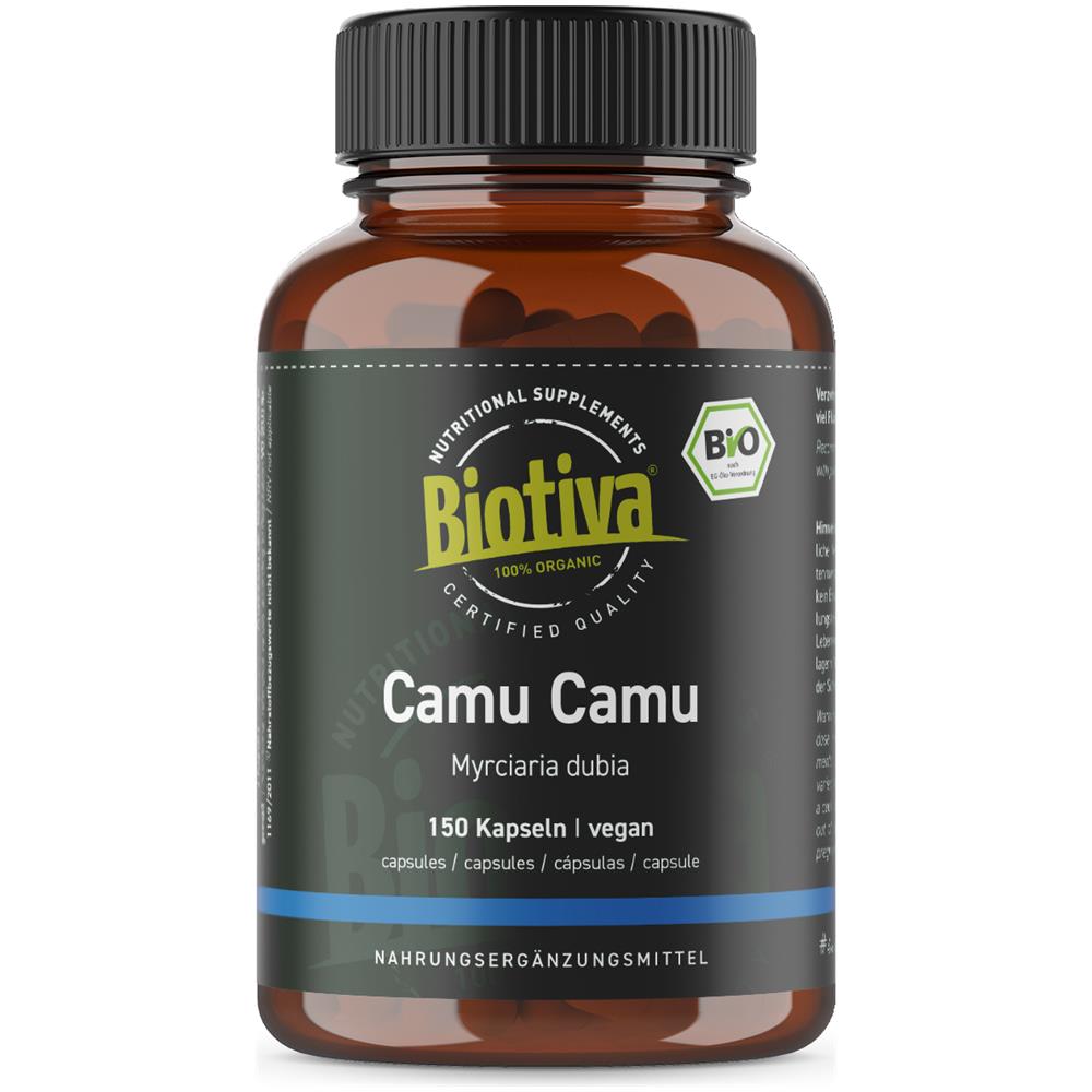 Camu Camu Bio - Vitamina C Pura E Naturale - 150 Capsule A 700mg - Dosaggio Alto - Da Raccolta Selvatica, Senza Additivi - Foto 1