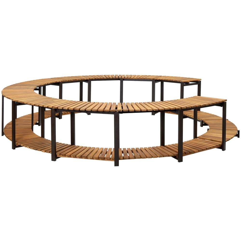 Bordo per Spa 273x53 cm in Legno Massello d'Acacia - Foto 2