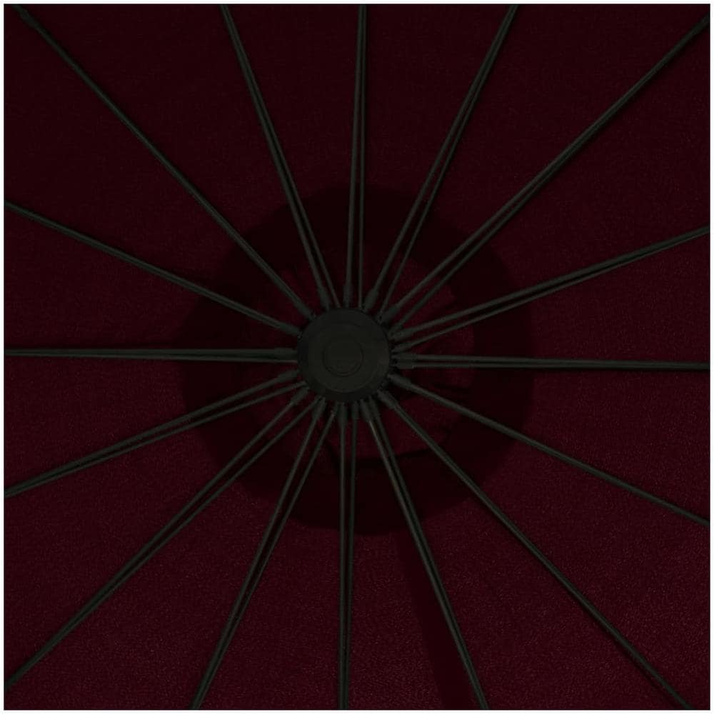 Ombrellone a Sbalzo Bordò 3 m Palo in Alluminio - Foto 2