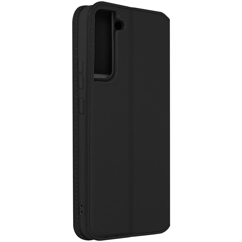 Custodia Samsung Galaxy S22 Plus Portafoglio Funzione Supporto Video Nera - Foto 2