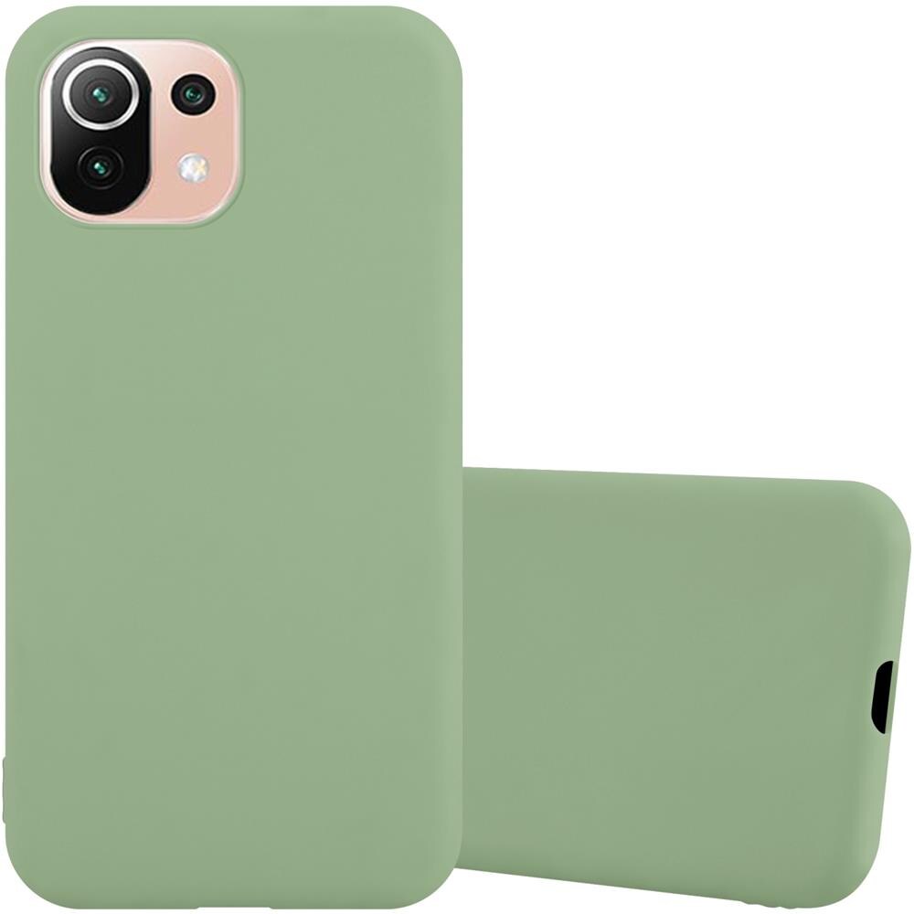 Custodia Compatibile Con Xiaomi Mi 11 Lite (4g / 5g) / 11 Lite Ne In Candy Pastello Verde - Coperchio Protettivo In Silicone Tpu Flessibile - Foto 1