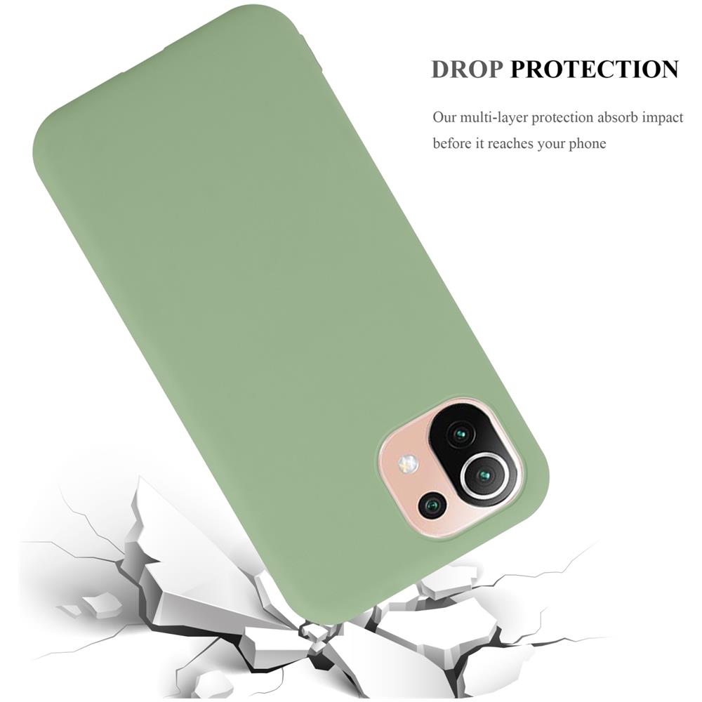 Custodia Compatibile Con Xiaomi Mi 11 Lite (4g / 5g) / 11 Lite Ne In Candy Pastello Verde - Coperchio Protettivo In Silicone Tpu Flessibile - Foto 7