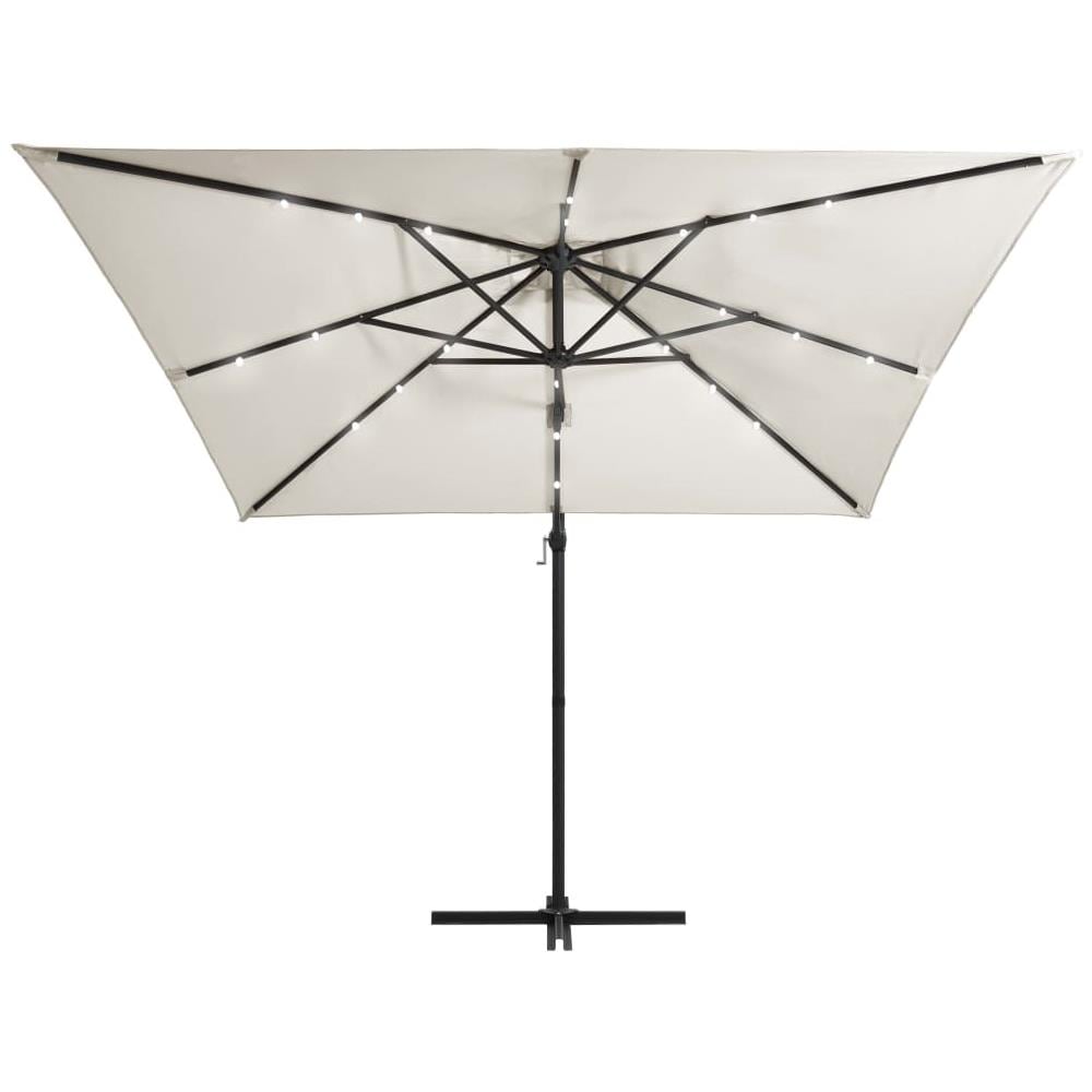 Ombrellone Da Giardino 3x2 M Rettangolare - Con Air Vent E Apertura A Manovella, Anti-UV - Foto 12