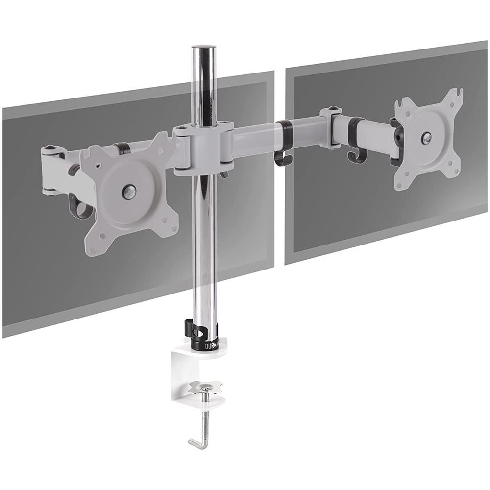 Supporto da Braccio per Doppio Monitor DM252 da 13-27" Inclinazione / Rotazione - Foto 1