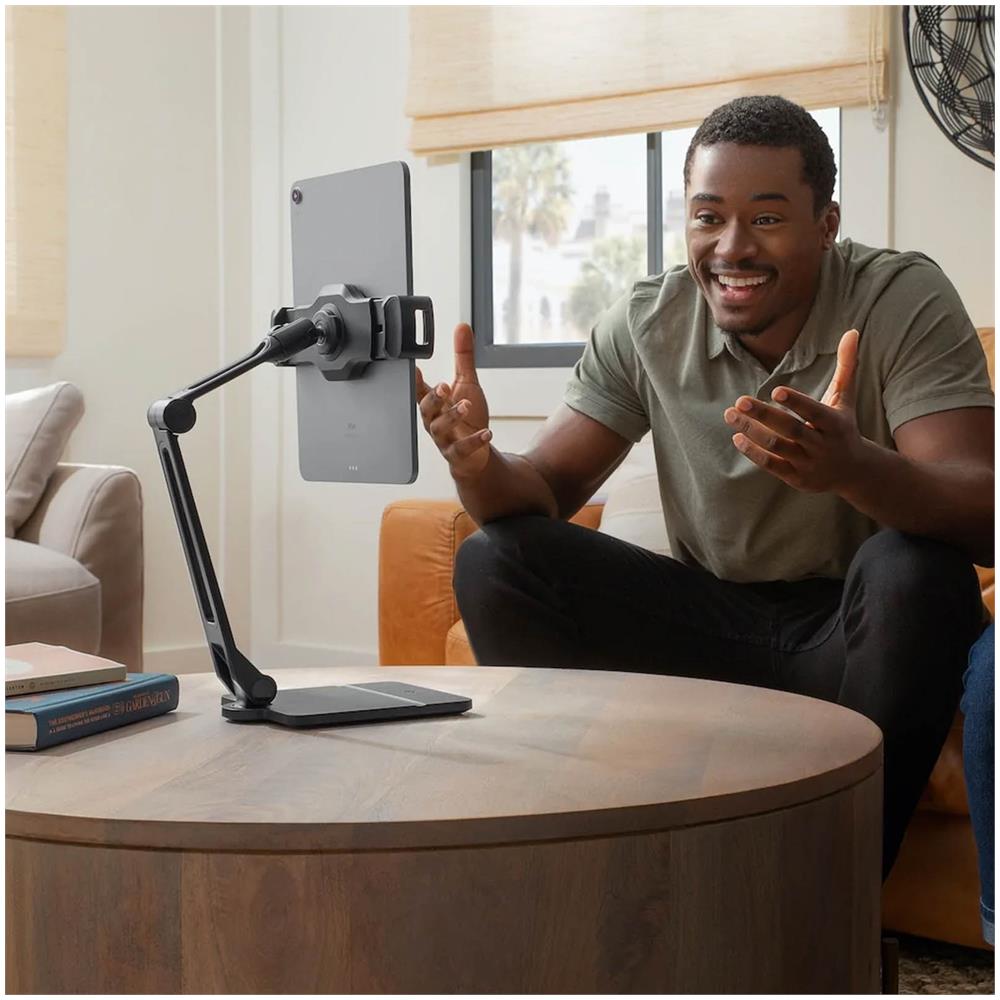 Supporto Per Ipad Hoverbar Duo (2e Gen) Braccio Regolabile Alluminio, Nero - Foto 2