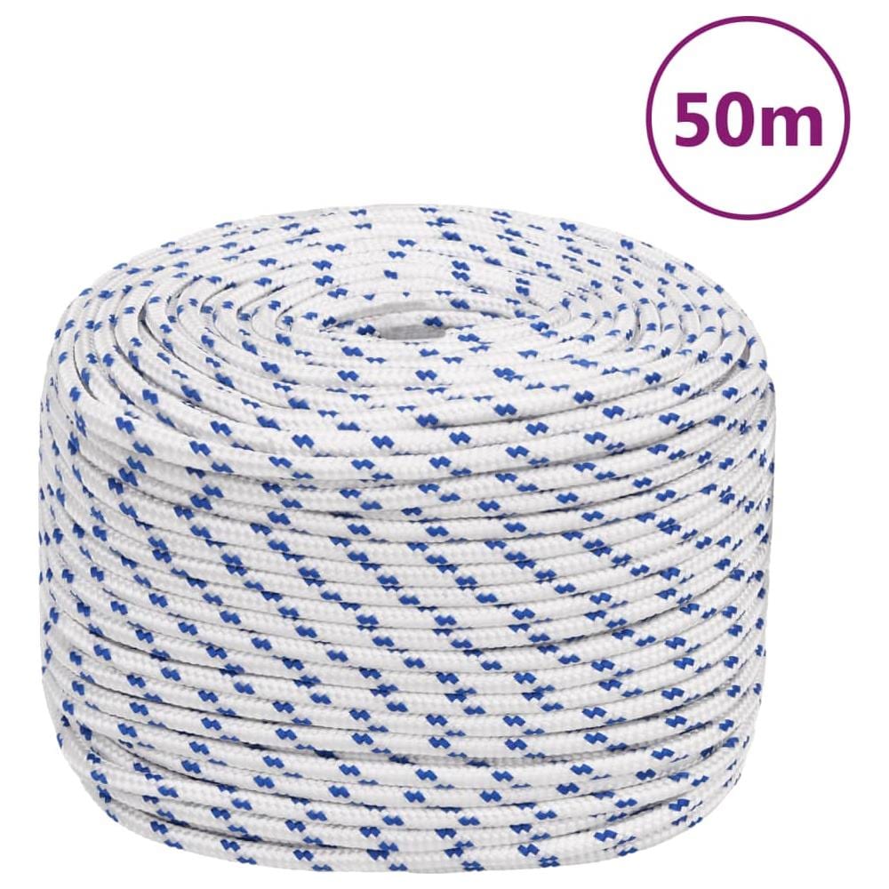 Corda Nautica Bianca 8 mm 50 m in Polipropilene - Foto 1