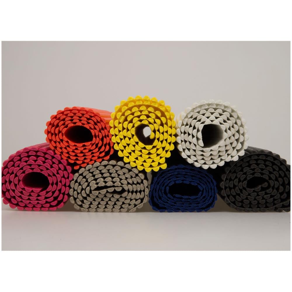 Tappetino Yoga Sport Ginnastica 65x200cm Antiscivolo Colore Arancio - Foto 5