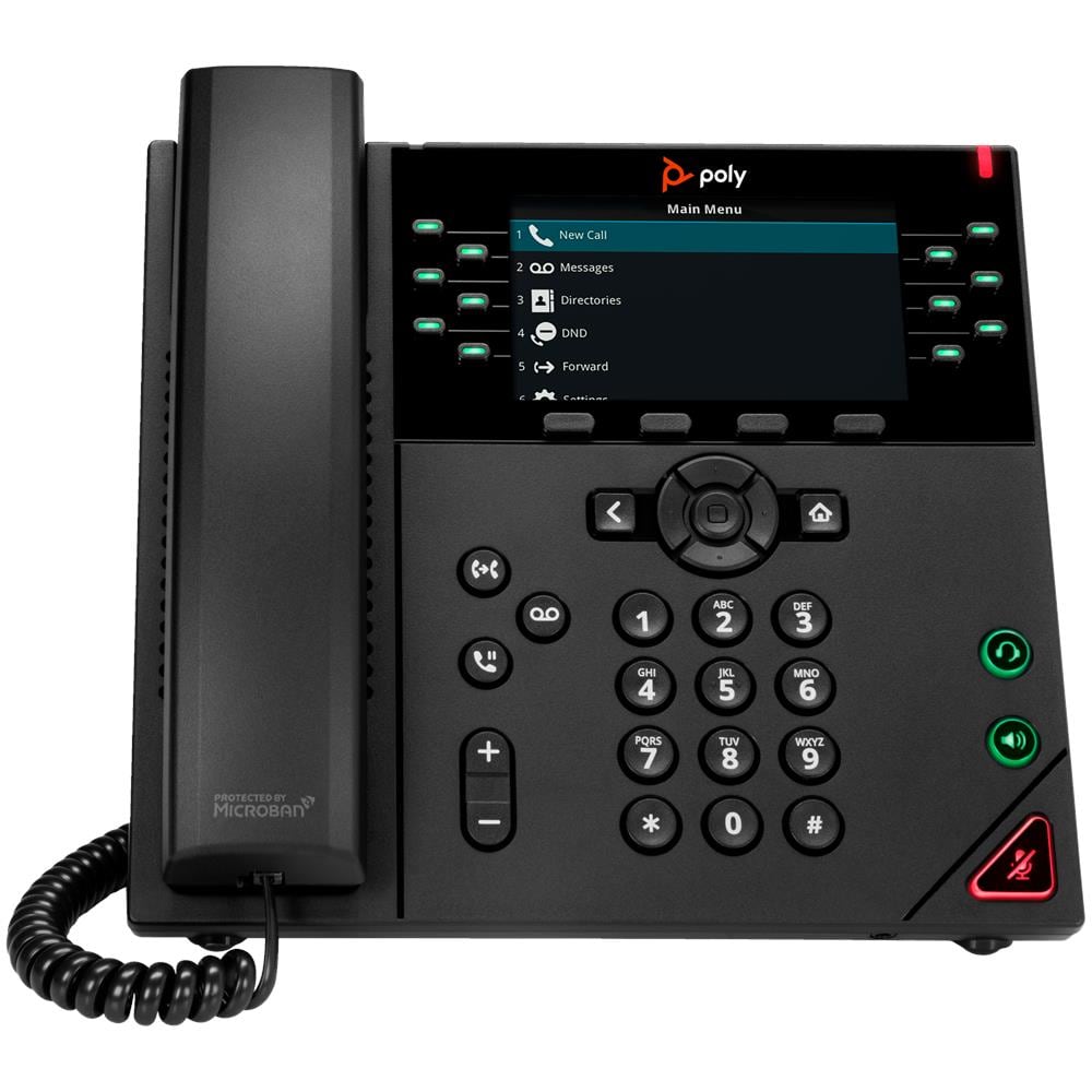 Telefono IP VVX 450 a 12 Linee Abilitato Per PoE - Foto 1