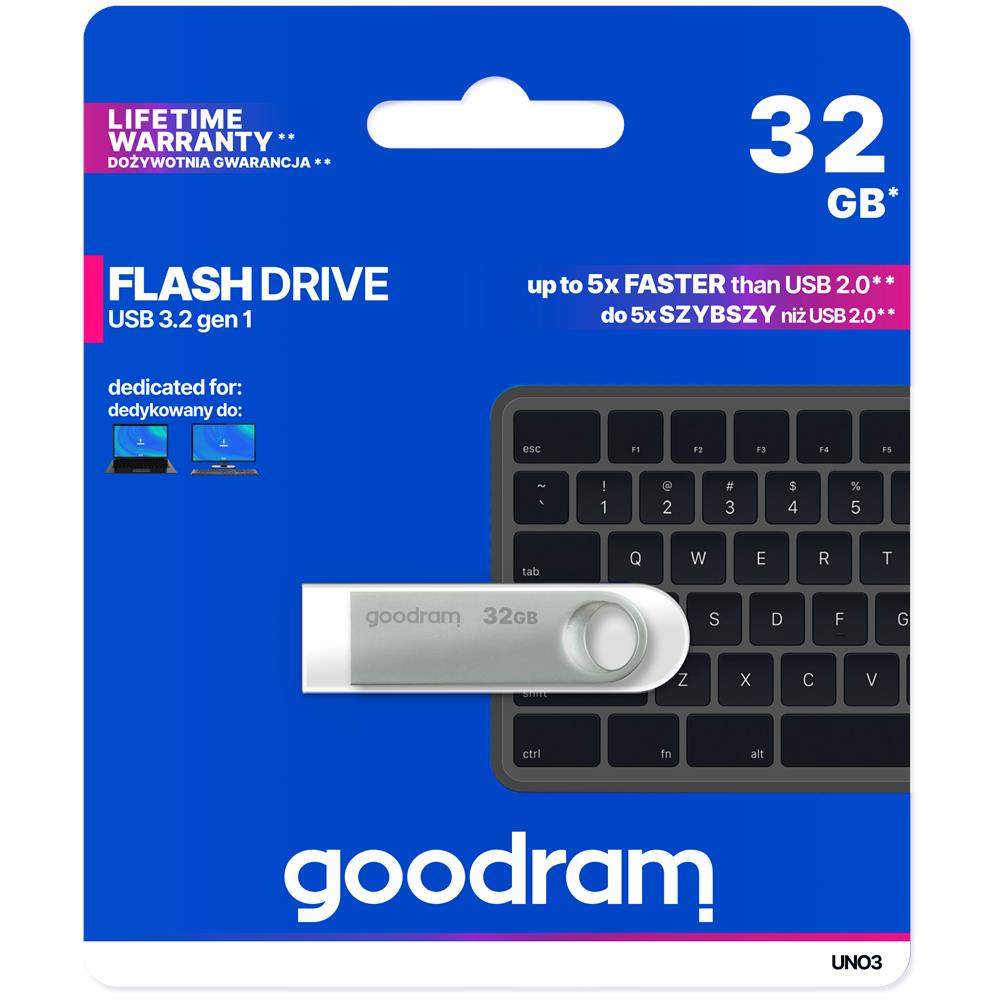 Pendrive 32GB UNO3 USB 3.2 - retail blister - Foto 3