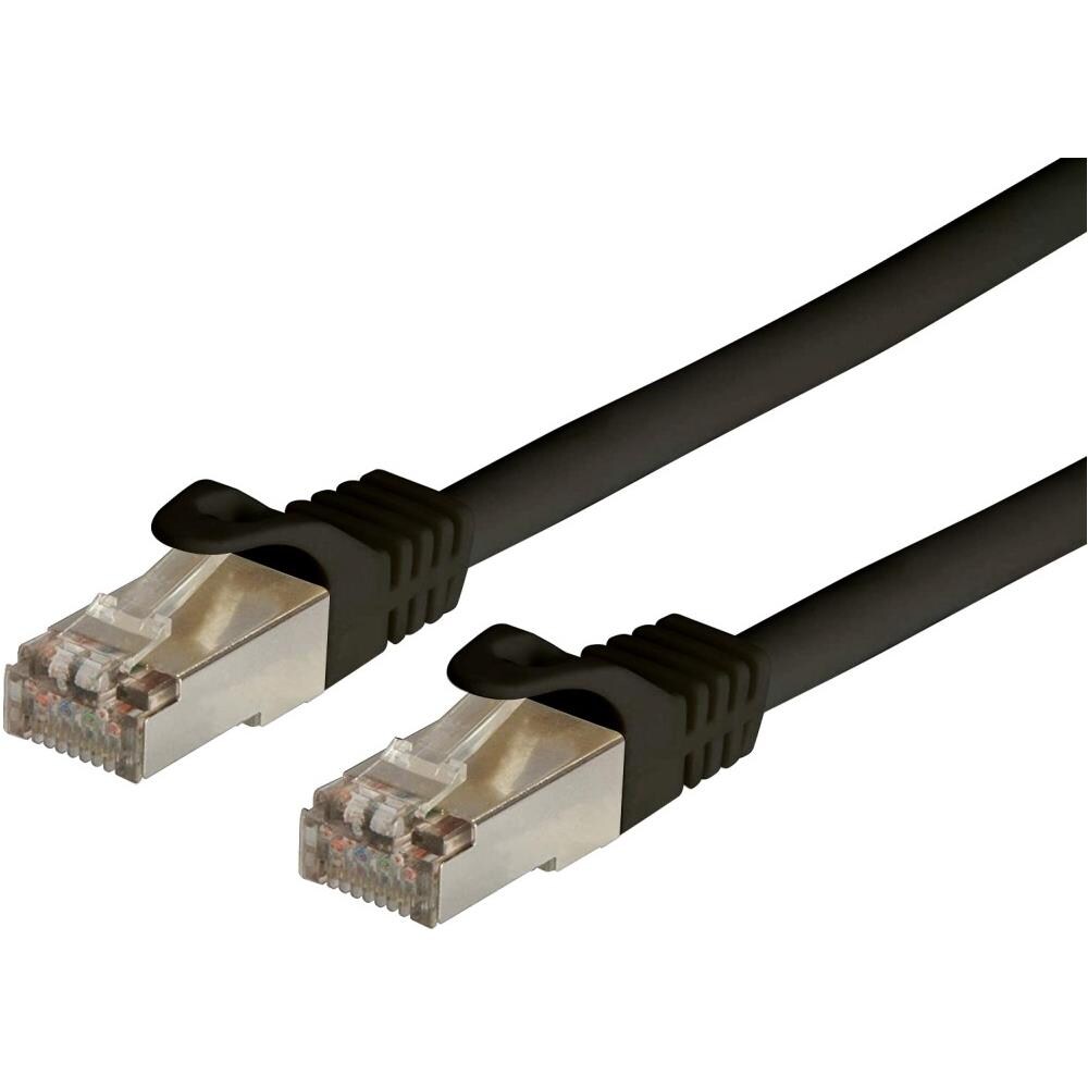 ICOC LS6A-300-BKT cavo di rete Nero 30 m Cat6a S /FTP (S-STP) - Foto 1
