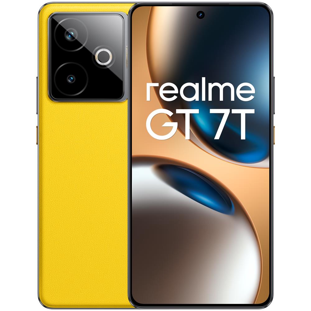 GT 7T 5G 512GB 12GB Ram Display 6.8" Amoled 120Hz Main Camera 50MP Dual nanoSim USB Type-C Android 15 Dimensity 8400-Max 7000mAh Racing Yellow - Foto 1
