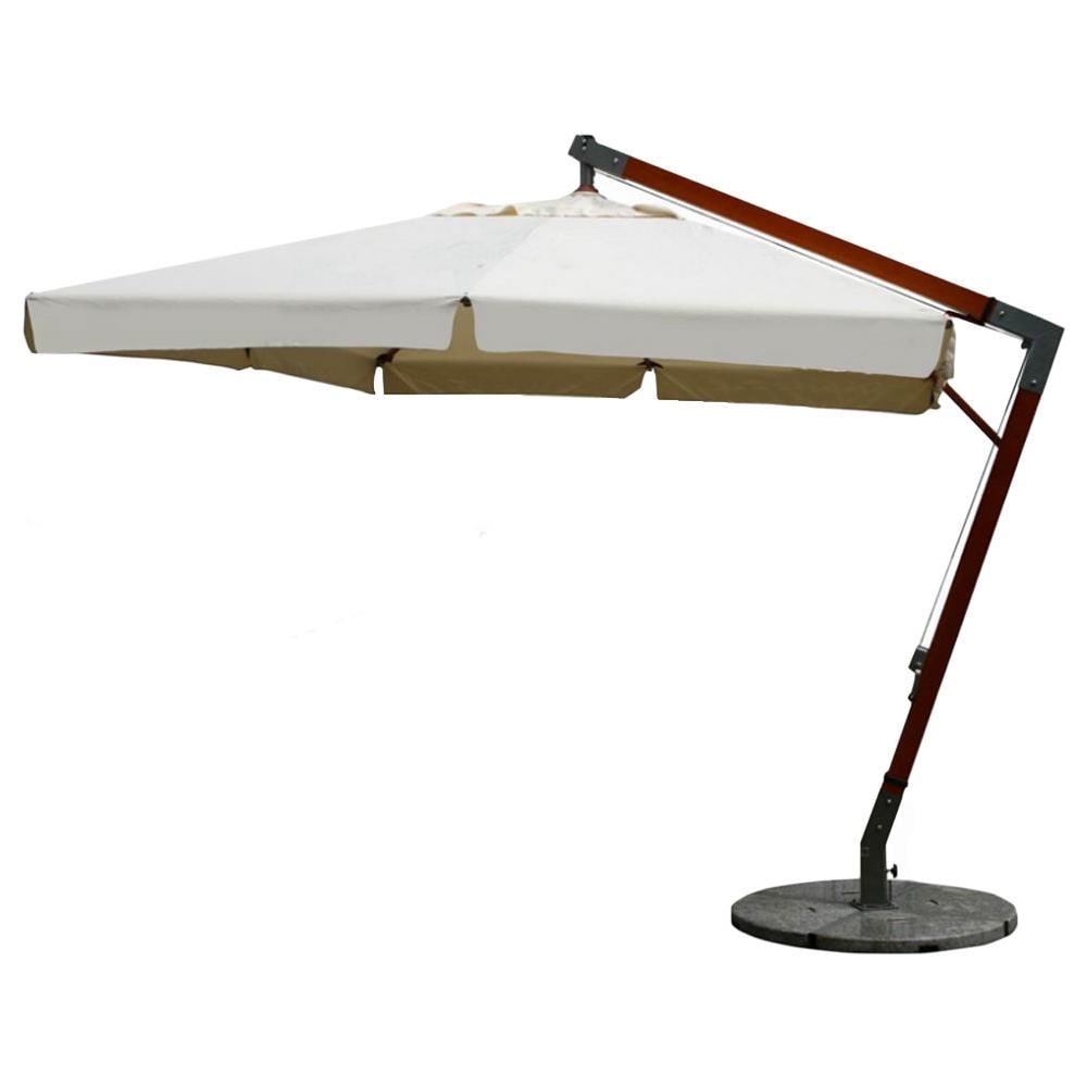 Ombrellone 3x4 Beige Palo Laterale Om807010 - Foto 3