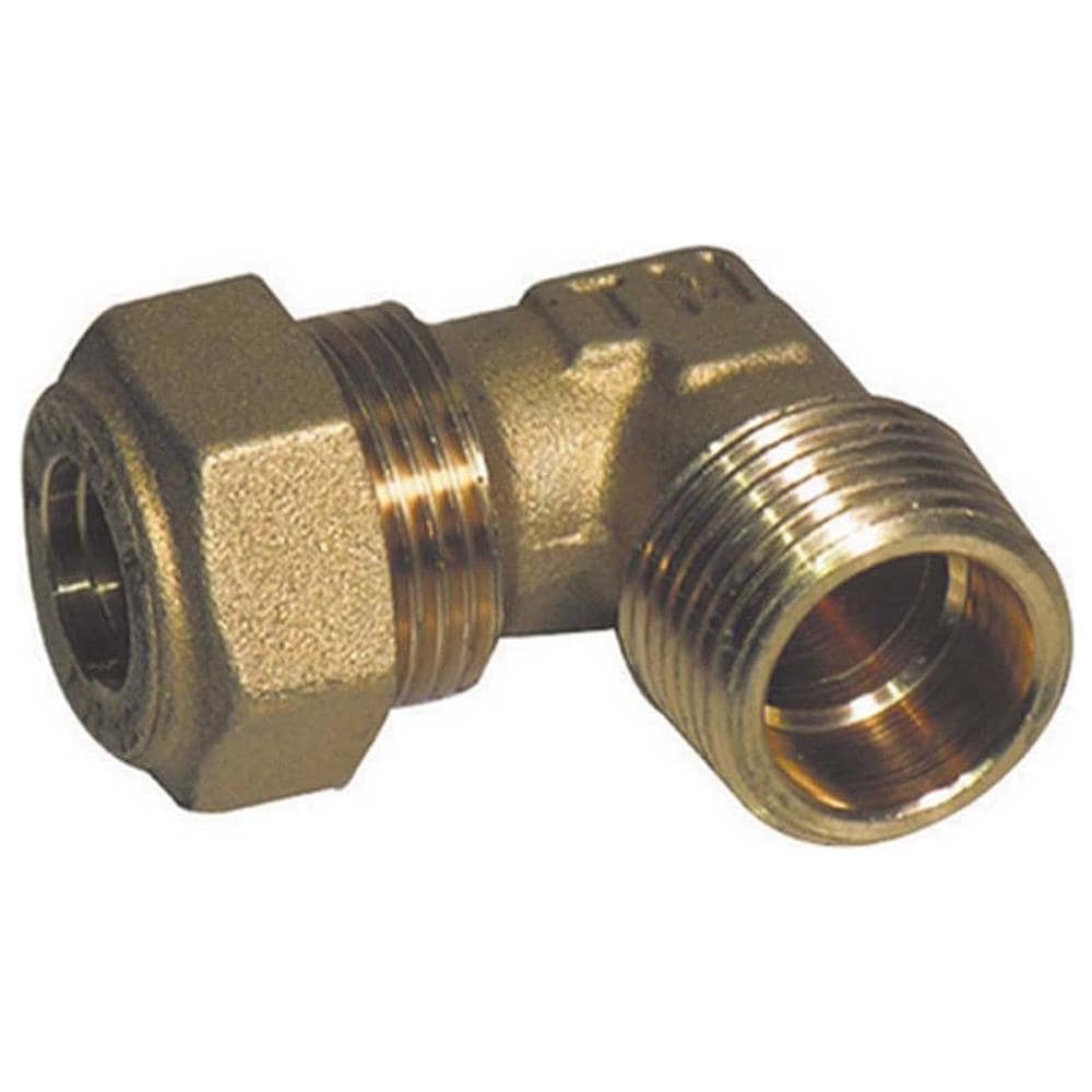 GOMITO A 90 Gradi O-RING GAS MASCHIO CONICO TIEMME 3/4 x 16 - Foto 1