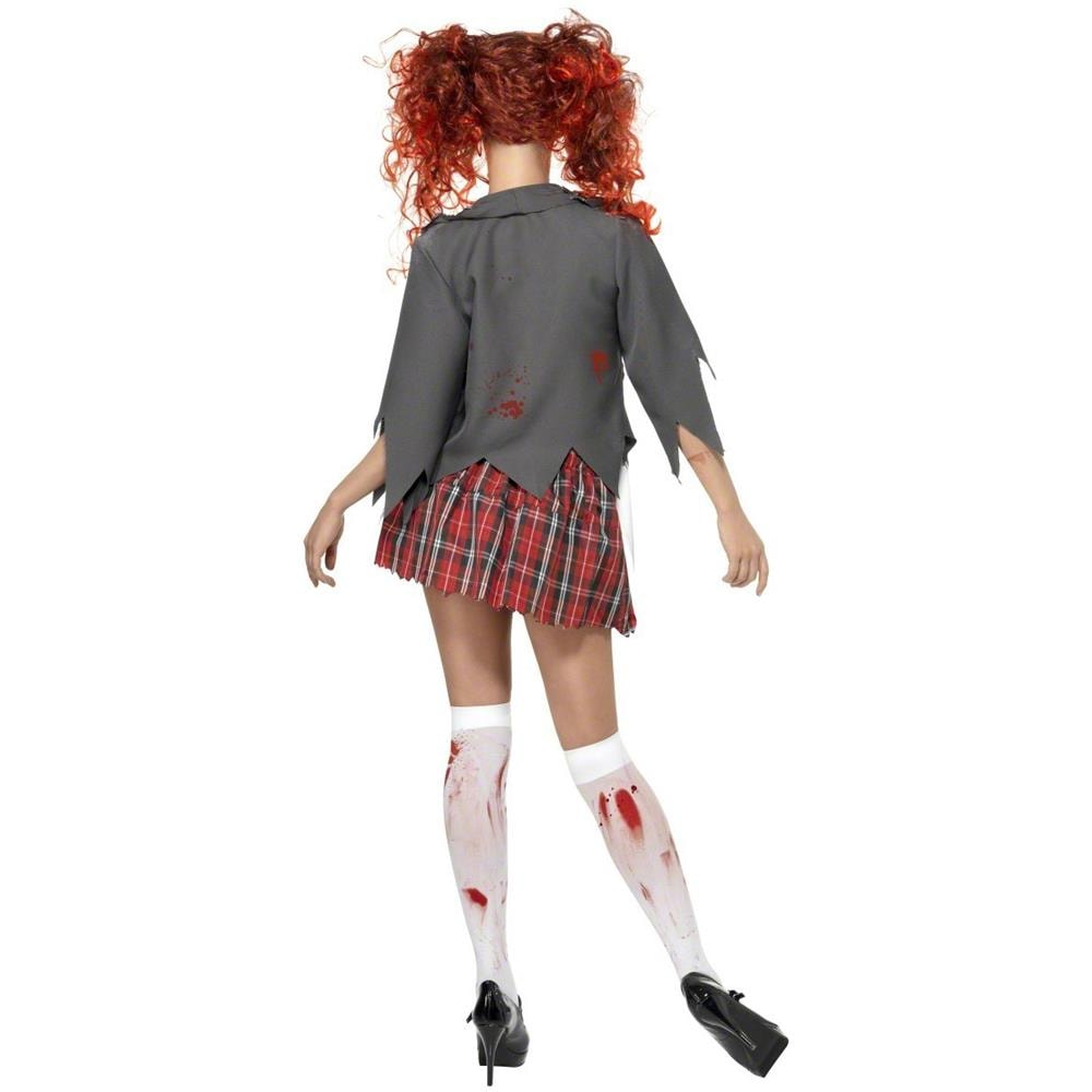Costume Scolara Zombie Per Halloween Medium - Foto 1