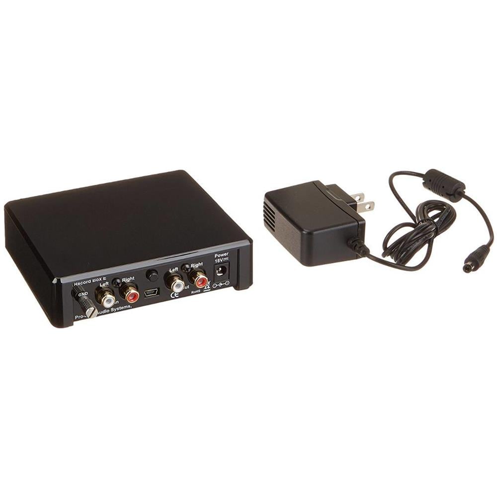 Preamplificatore Record Box E per Convertimento Musicale PC con USB Colore Nero - Foto 3
