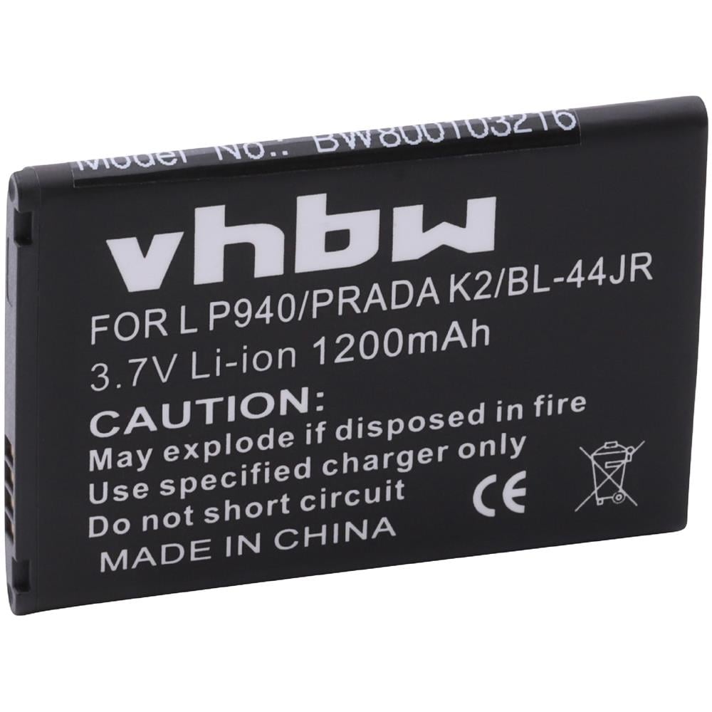 Li-ion Batteria 1200mah (3.7v) Per Cellulari E Smartphone Lg Optimus L40 D160, Su540, Su880 Sostituisce Bl-44jr - Foto 1