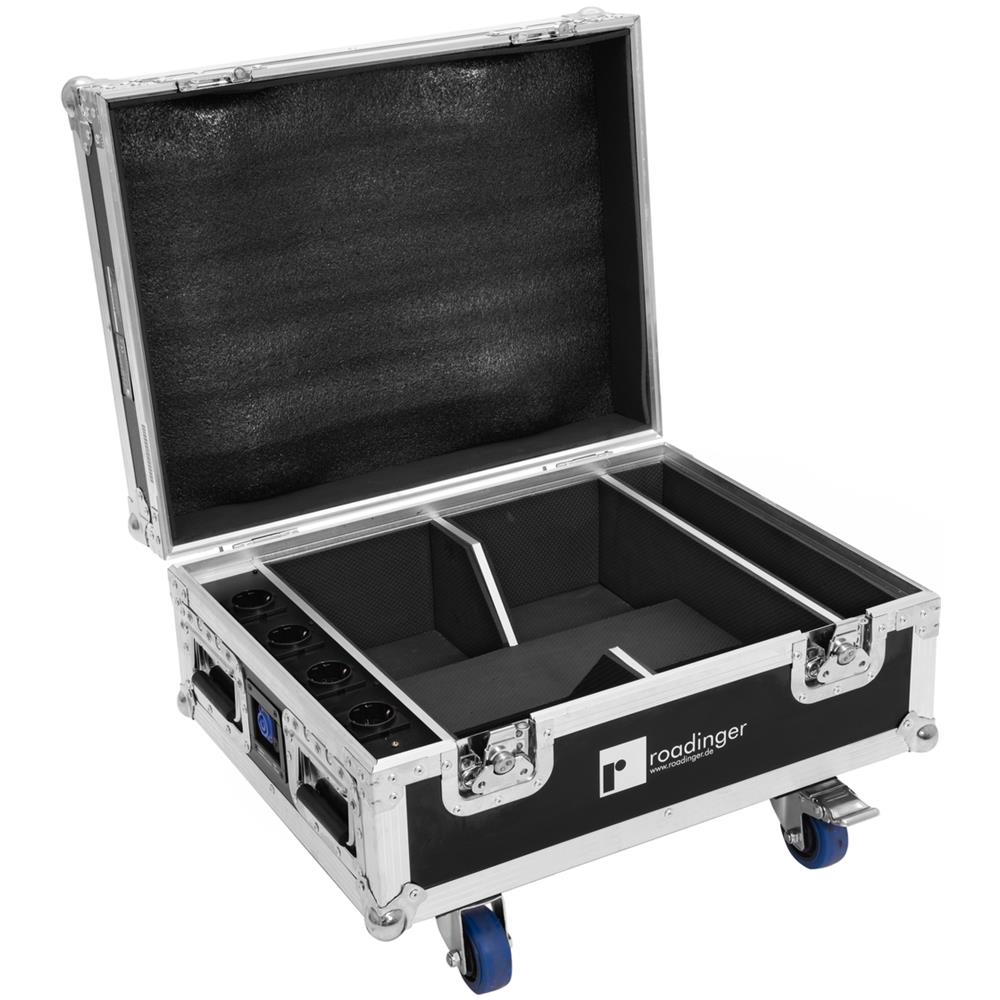 Flightcase 4x Akku Ip Up-4 Quickdmx With Charging Function - Foto 1