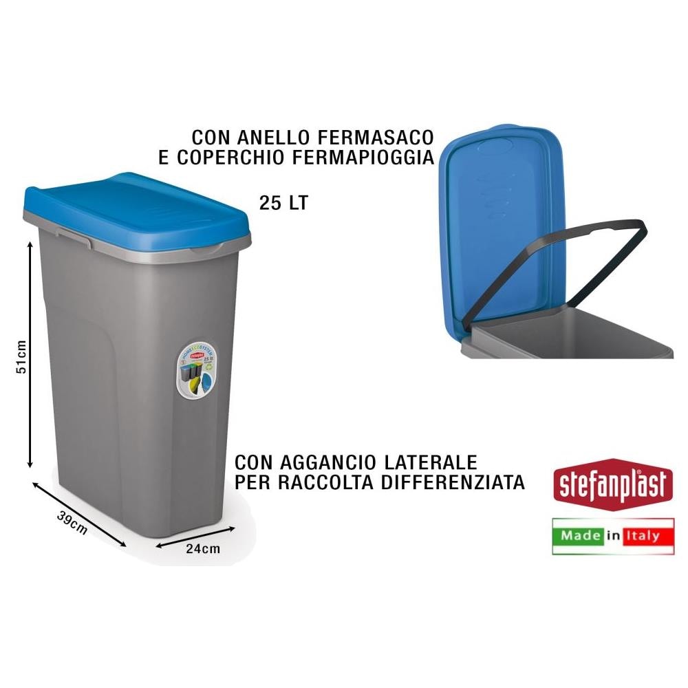 PATTUMIERA C / COP. BLU LT. 25 - Foto 1