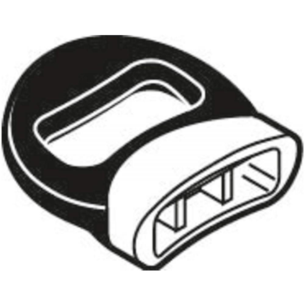 Gegengriff Schwarz 22cm Sico, Schwarz / matt - Foto 1