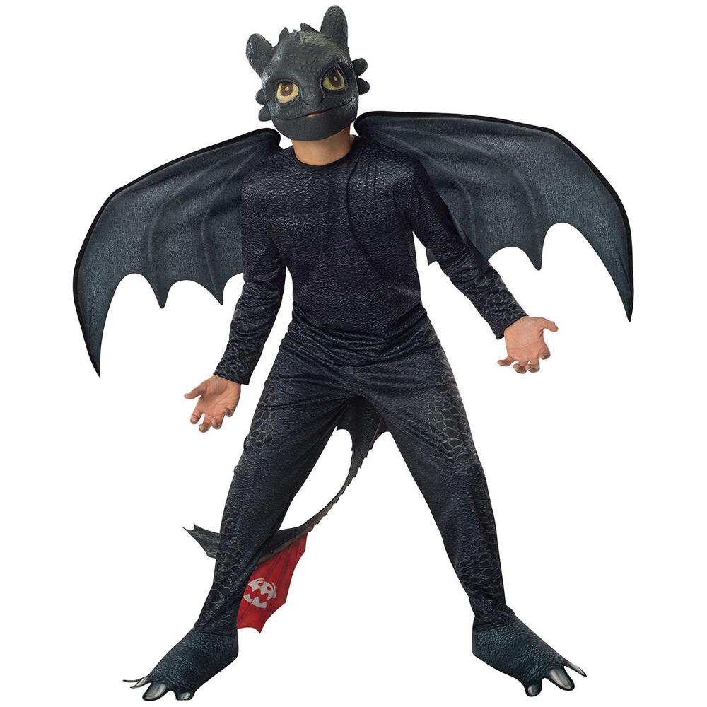 Costume Sdentato Dragon Trainer Per Bambini - Taglia: 3/4 Anni (104 Cm)  - Foto 1