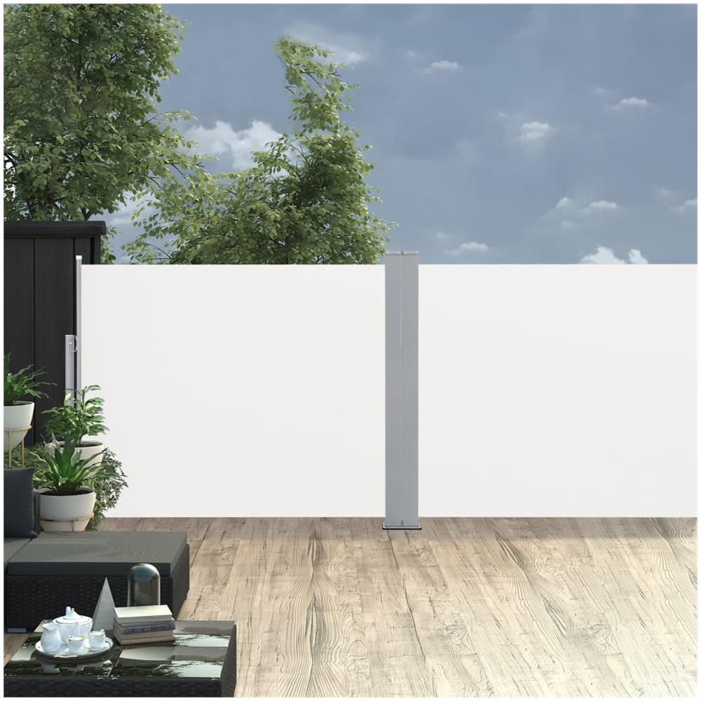 Tenda Da Sole Laterale Retrattile Crema 140x1000 Cm - Foto 2